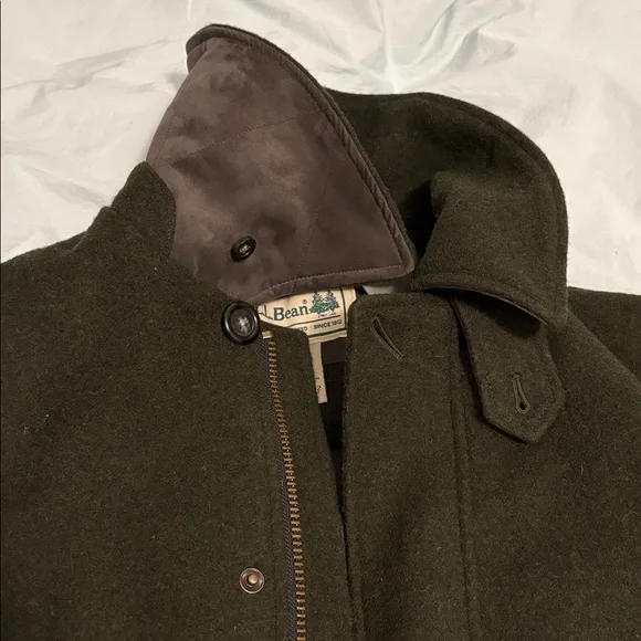NWT LL Bean Wool Parka - Picture 3 of 16